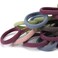 50PCS Large Hair Ties, Thick Cotton Seamless Hair Ties, Hair Elastic Ponytail Holders, No Damage for Thick Heavy Hair, 2 Inch in Diameter, 5 Colors