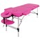 PayLessHere Massage Table Portable Massage Bed Aluminium 3 Folding Lash Bed Spa Bed Height Adjustable Spa Table with Non-Woven Bag for Spa Footmassage Facial CareSpa Tattoo