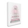 Stupell Industries Pink Roses Perfume Bottle Glam Fashion Bookstack, Designed by Amanda Greenwood Canvas Wall Art, 16 x 20