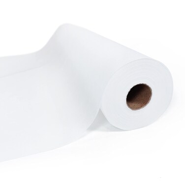 70.5" x 30" Sheets - 1 Roll - 50 Perforated Sheets - face Hole - Non-Woven Paper Exam Table Cover - 30GSM - Disposable Massage Table Sheets - Facial/lash Bed/spa - Latex-Free Recyclable