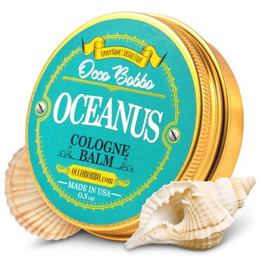 Occo Bobbo - Oceanus Solid Cologne Men - Made In the USA - A Clean Masculine Scent - All Natural Ingredients - .5 oz
