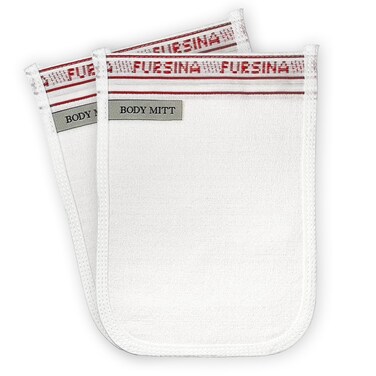 Exfoliating Glove (2 PCS) - Turkish Hammam Mitt for Bath, Exfoliating Body Scrubber Mitt, Dead &amp; Dry Skin Remover for Body, Great for Spray Tan Removal, Smooth Skin Surface