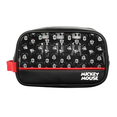 Disney Mickey Mouses 9" Dual Compartment Toiletry Bag