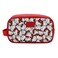 Bioworld Hello Kitty Character Face All-Over Print 9" Dual Compartment Toiletry Kit