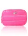 SALLY ROSE Barbie Pink Makeup Bag Official License, Quilted Camera Bag-Shape Pink Cosmetic Bag for Travel and Home, Cute Makeup Bags