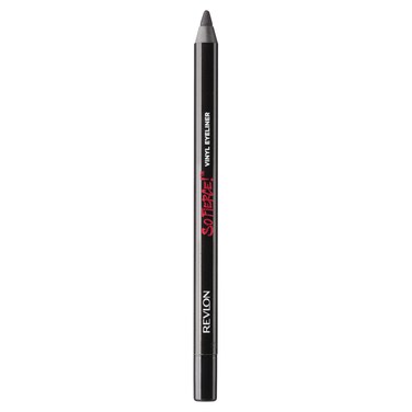 REVLON Pencil Eyeliner, So Fierce Vinyl Eye Makeup, Waterproof, Smooth Gliding, Longwearing with Shiny Vinyl Finish, 860 Midnight Mystery, 0.042 Oz