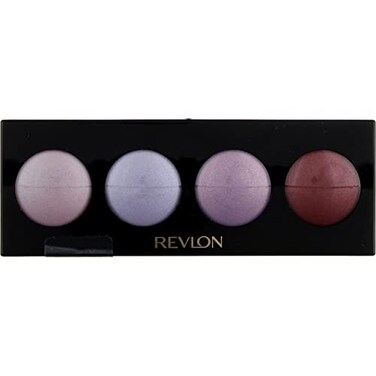 Revlon Cr&egrave;me Eyeshadow Palette, Illuminance Eye Makeup with Crease- Resistant Ingredients, Creamy Pigmented in Blendable Matte &amp; Shimmer Finishes, 701 Wild Orchids, 0.12 Oz