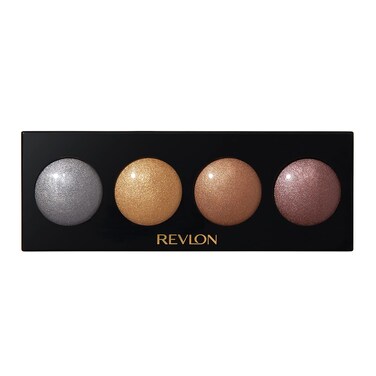 Revlon Cr&egrave;me Eyeshadow Palette, Illuminance Eye Makeup with Crease- Resistant Ingredients, Creamy Pigmented in Blendable Matte &amp; Shimmer Finishes, 715 Precious Metals, 0.12 Oz