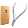 Cuticle Trimmer - Professional Nail Cuticle Nippers Cuticle Remover Cuticle Cutter Scissors Sharp Blades 3/4 Jaw Clippers Stainless Steel Manicure Pedicure Tools Fingernails Toenails by Krisp Beauty