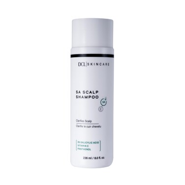 DCL Skincare SA Scalp Therapy Shampoo with Salicylic Acid for Itch &amp; Flake Control, 8 Fl oz