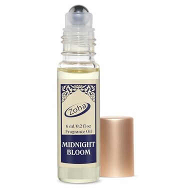 Zoha Midnight Bloom Oil Perfume for Women &amp; Men, Roll On Perfume Oil and Floral Perfume Spray, Alcohol Free Skin Moisturizing Flower Oil Perfume