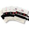 Infinity Collection - Basketball Hair Ties (Black) - No Crease &amp; Tangle, One Size Comfort Fit Hair Accessories for Sports-Fan - 5 Packs (2pcs/Pack)
