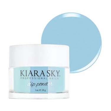 Kiara Sky Long Lasting Nail Dip Powder Blue Tones 1 oz, You Make Me Melt