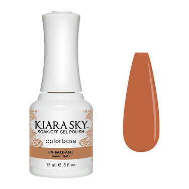 KIARA SKY Soak Off Gel Nail Polish 0.5 fl oz, UN-BARE-ABLE (G611)