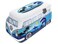 BRISA VW Collection - Volkswagen Neoprene Universal Makeup Cosmetic Travel Pharmacy Bag Pouch T1 Campervan Bus (Surf/Blue)