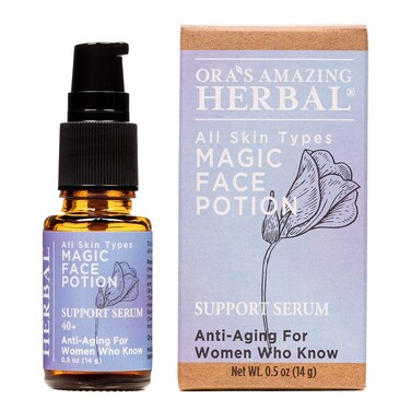 Magic Face Potion, Anti Aging Face Oil, Sea Buckthorn Lavender Cypress, Licorice Root Skin Oil, Antioxidant, Natural Moisturizing Serum for Hormonal Women, Rosacea, Adult Acne, Ora&rsquo;s Amazing