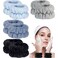 8pcs Wrist Bands For Washing Face, Face Washing Wristbands, Arm Wrist Towels For Washing Face, Spa Face Wash Wristbands, Absorbent Wristbands For Washing Your Face, Stretchy Wrist Wash Bands
