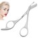 Eyebrow Comb Trimmer-Scissors, Eyebrow Scissors with Comb, Eyebrow trimmer for men/women,Eye brow razors, With brush