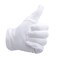 Alyan &amp; Jammsy White Gloves 100% Cotton Gloves for Dry Hands Women Men Sleeping Gloves Overnight Moisturizing Gloves Eczema Sensitive Skin Treatement (10 Pairs)