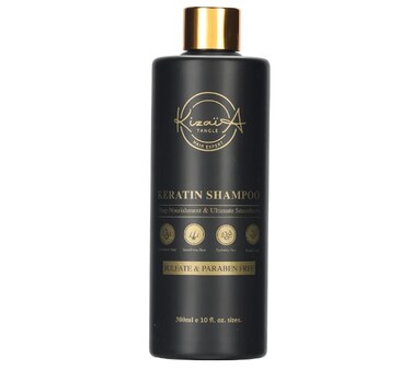 KizaiaCare Keratin Hair Treatment   Anti-dandruff Shampoo   Moisturizing - Detangling   Volumizing   Smoothing   Curly Frizzy Hair Protection   Sulfate and Paraben Free   Suitable For All Hair Type