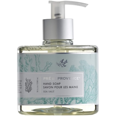 Pre de Provence Collection Liquid Hand Soap, Sooths &amp; Softens while Cleansing, Enriched with Shea Butter, Vitamin E &amp; Glycerin, Soft &amp; Soothing, 11 fl oz, Sea Salt