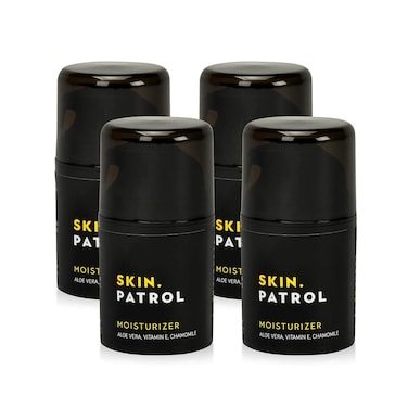 Bump Patrol Everyday Skin Moisturizer - Aloe Vera, Vitamin E, Chamomile Guards Against Razor Bumps, Ingrown Hairs - 1.68 Ounces - Pack of 4