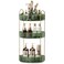 360&deg; Rotating Makeup Organizer, Large-Capacity Skincare Make Up Storage 3 Tier Perfume Organizers Cosmetic Dresser Organizer with Makeup Brush Holder, Fits Bedroom, Bathroom, Vanity Shelf Countertop