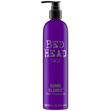 TIGI Bed Head Dumb Blonde Purple Toning Shampoo, 13.5 Ounce