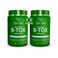 Ravenna B-tox Organic Hair Mask - Hair Conditioner with Brazilian Keratin, Argan Oil, and Panthenol - Nourishing, Hydrating, Smoothing Treatment - 1L, 2 Pack