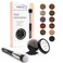 Hair Root Touch Up Powder - Black - Root Cover Up &amp; Hairline Concealer - Longer-Lasting Power - 11 True-to-Nature Shades - Zero Fragrance, Talc or Parabens - With Brush