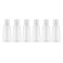 INNOLIFE 6 Pack 1oz Flip Cap Squeeze Bottles Plastic Refillable Empty Travel BPA Free Container for Skin Cleanser