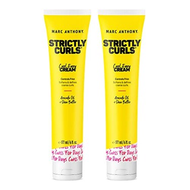 Marc Anthony Curl Cream with Shea Butter &amp; Oils Defines &amp; Softens Curly &amp; Wavy Hair, Set of 2