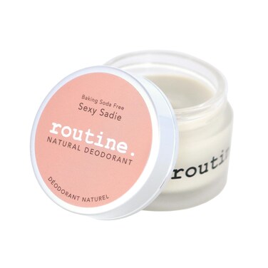 Routine Natural Deodorant Sexy Sadie (Baking Soda Free) Deo Jar   2 Fluid Oz. Natural Deodorant   Aluminum Free Natural Deodorant For Women &amp; Men (Cream Jar Formula)