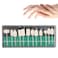 12PCS Wool Felt for Women Nail Grinding Polishing, Nail Drill Bits Set Accessory, Polishing Buffing Wheel, File Heads Tools