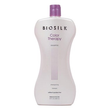 BioSilk Color Therapy Shampoo, Gently Cleanses Without Stripping Hair Color, Color Protection While Cleansing, Sulfate, Paraben &amp; Cruelty-Free, 34 Oz