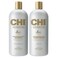 CHI Moisturize It Duo Keratin Shampoo &amp; Conditioner Set, Hydrating Formula Restores &amp; Strengthens Hair, Sulfate &amp; Paraben-Free, 2 Bottles, 32 Oz