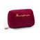 Velvet Makeup Bag, Travel Pouch for Women with Zipped, Portability Small Velvet Bags, Flannel Toiletry Bag, Travel Storage Bag Gifts for Lady or Girl(Red)