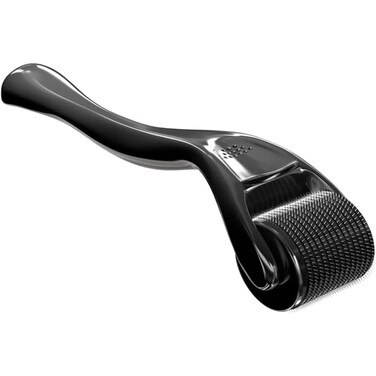 Derma Roller 540 Stainless Steel Black Microneedling Roller Facial Skin Care Home Use for Face Beauty Massage Tools