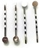 ALL in ONE Bobby Pins Hair Clips with Glue On Flat Pads for DIY (Silver 55mm - 100pcs)