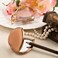 Bronze Metallic Heart Compact Mirror - 30 Count