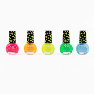 3C4G Glow in The Dark Nail Polish Set for Girls &amp; Teens - 5 Vibrant, Non-Toxic, Fun &amp; Safe Nail Polish Kit for Kids Ages 8+ - Perfect for Sleepovers, Parties, &amp; Gifts by Make It Real
