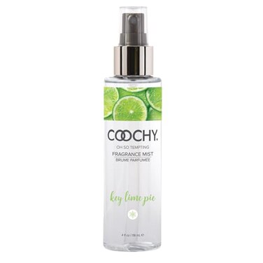 Coochy Fragrance Mist Body Spray - Organic, Unique Boost of Scent for Skin &amp; Hair - Infused w/Lime, Citrus &amp; Vanilla - Key Lime Pie, 4floz/118ml