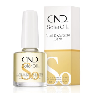 CND SolarOil Cuticle Oil, Blend Of Jojoba, Vitamin E, Rice Bran &amp; Sweet Almond Oils, Moisturizes &amp; Conditions