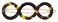 France Luxe Triple Circle Tige Boule Barrette - Tokyo