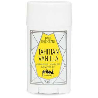 Primal Elements Tahitian Vanilla Deodorant, 2.65 Ounce
