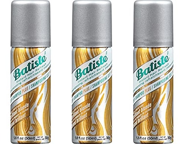 Batiste Dry Shampoo Brilliant Blonde Mini Travel Size 1.6 oz (Pack of 3)