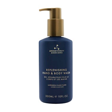Aromatherapy Associates Balance Replenishing Hand and Body Wash Skin Care, Fresh Moisturizing Liquid Hand Soap Dispenser with Hand Pump, 10 fl. oz.