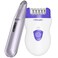 Epilady Face &amp; Body Hair Removal Device Bundle, Speed Corded Epilator + Esthetic Facial Hair Removal for Women, Epilator for Women Legs, Arms, Underarms, Face, Bikini (Purple)