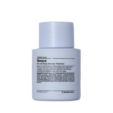 J Beverly Hills Blue Hair Mask with Eucalyptus Oil for Scalp Treatment, (3 Oz, 12 Oz, 32 Oz)