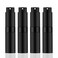 KOIBITO 4PCS/8ML Portable Refillable Mini Perfume Atomizer Bottles, Empty Cologne Spray Bottle, Pocket Travel Perfume Bottles Include Refill Tools (Matte Black)